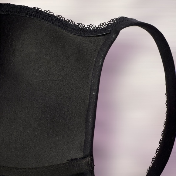 VGUC Victoria's Secret Black Body By Victoria Convertible Push Up Bra, 34C - Picture 7 of 8